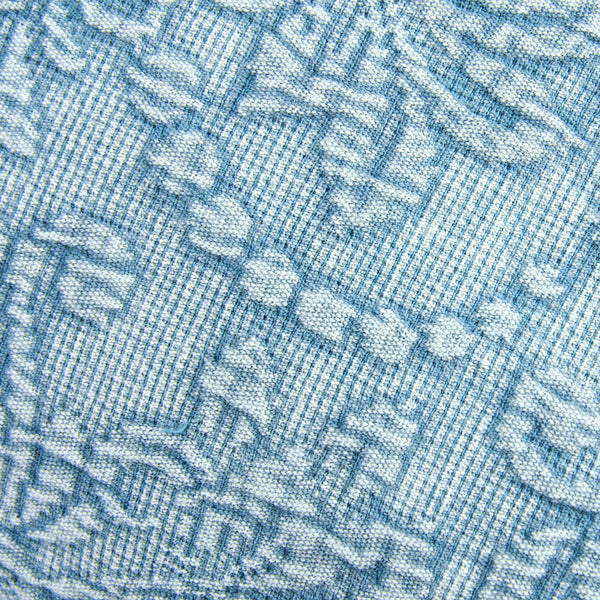 Floral Blue Pillow
