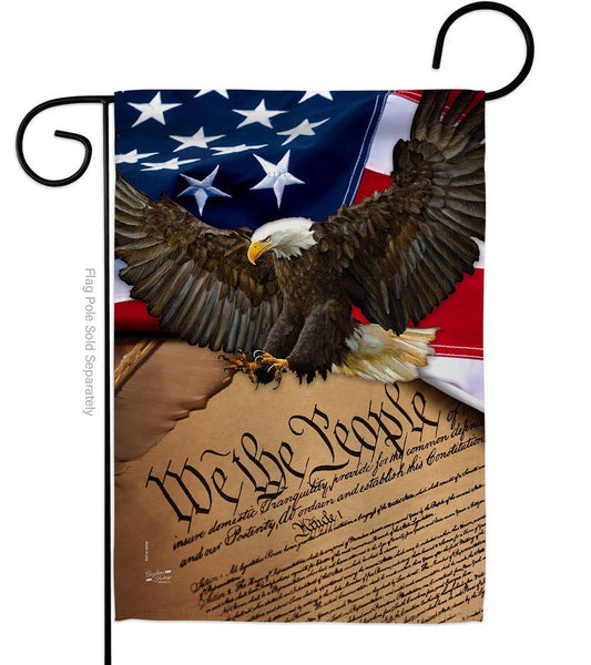 Garden Flag: We the People...