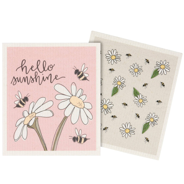 Sunshine Swedish Dishcloth Set