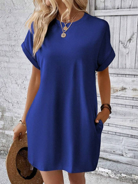 T-Shirt Short Sleeve Pocket Dress