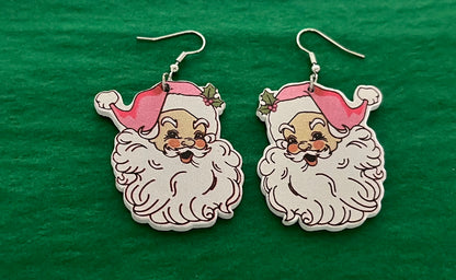 Santa's On His Way Earrings