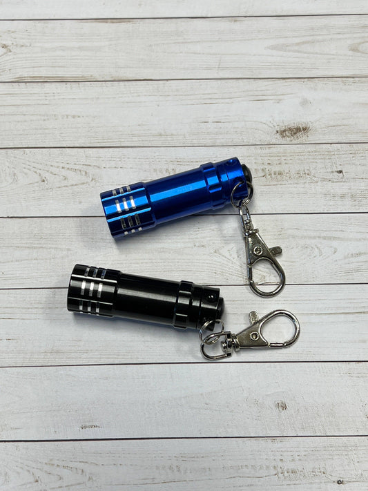 Flashlight Keychain: Blue