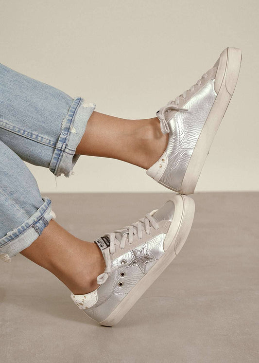 Sadie Silver Sneakers*