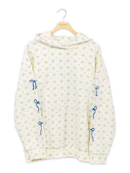 Simply Southern Floral Embroidered Hoodie