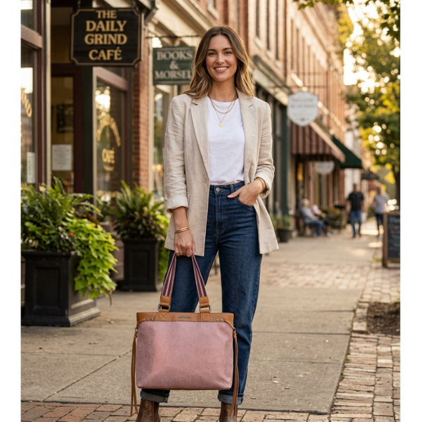 Sweetbriar Leather Tote Bag