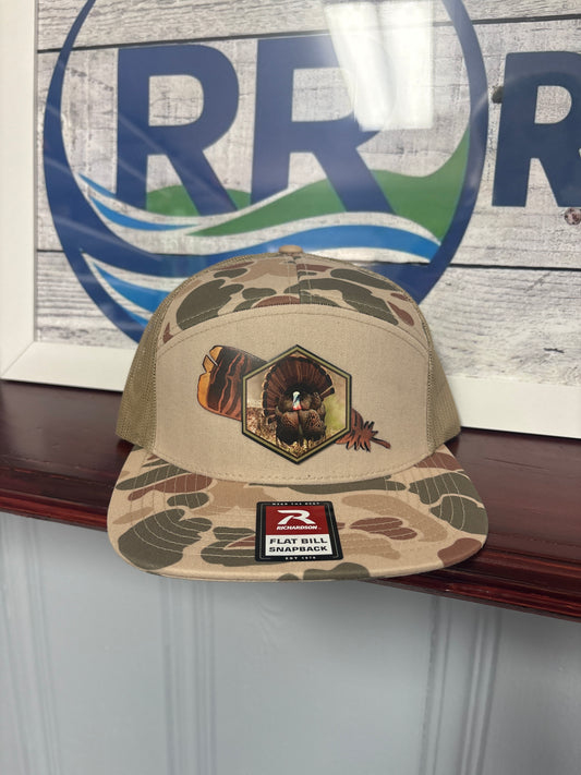 UV Patch Richardson 168P Trucker Cap:  Turkey Feather