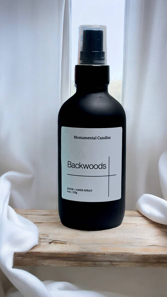 Backwoods Matte Black Room/linen Spray 