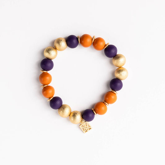 Nori Purple & Orange Bracelet