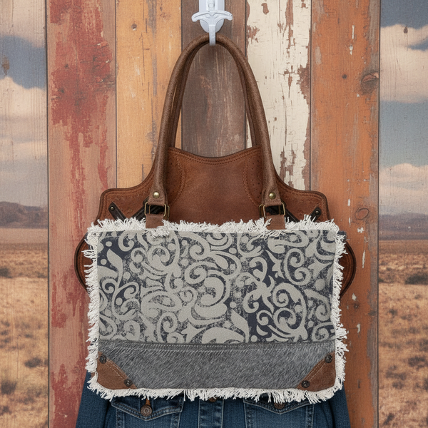 Leaf Print Small Bag