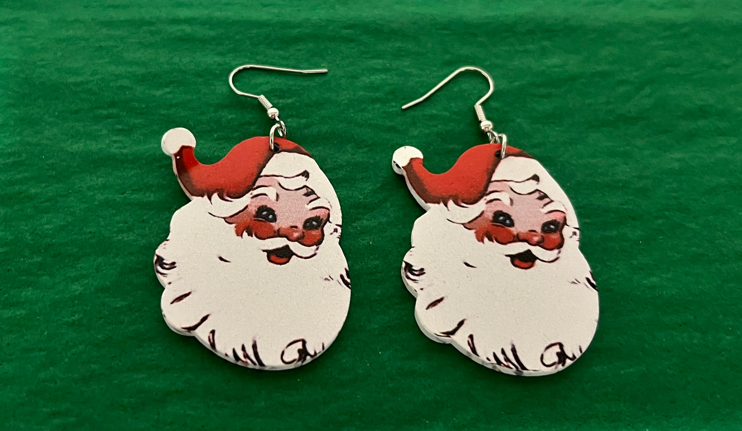 Santa's On His Way Earrings