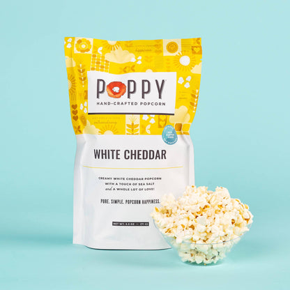 Poppy- White Cheddar Popcorn