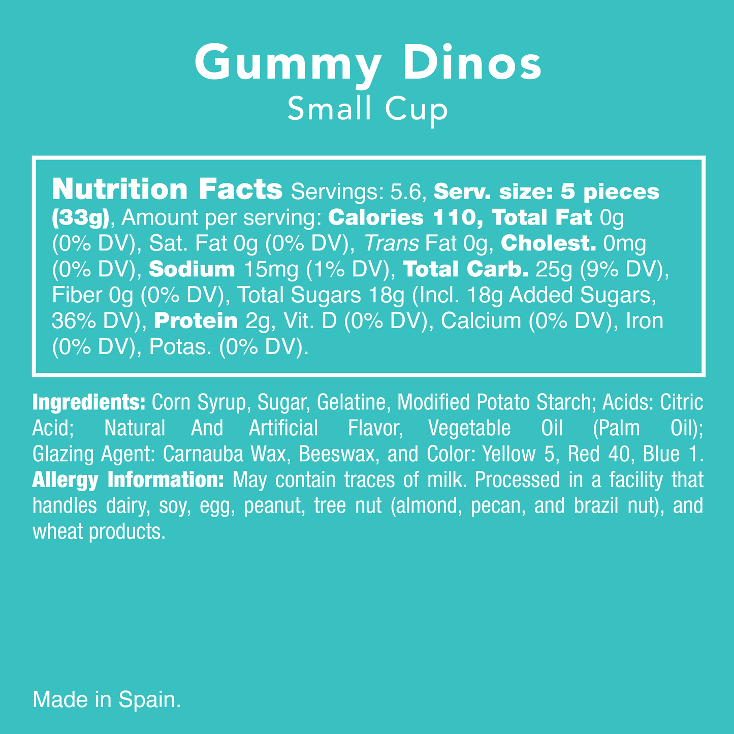Candy Club Gummy Dinos
