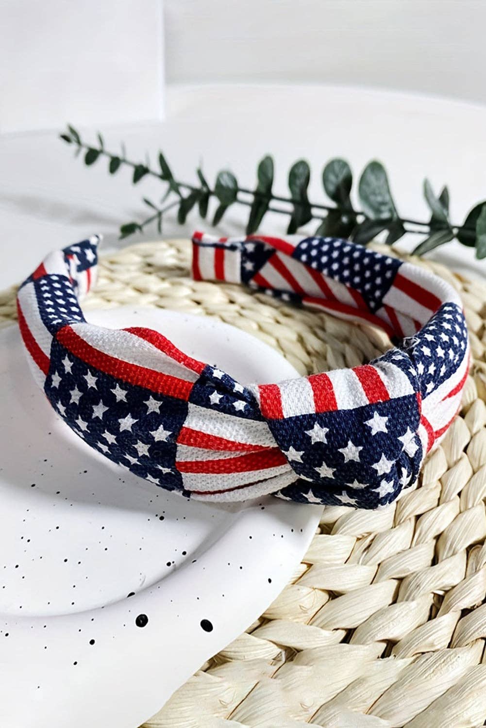 4th of July Headband Knot Flag