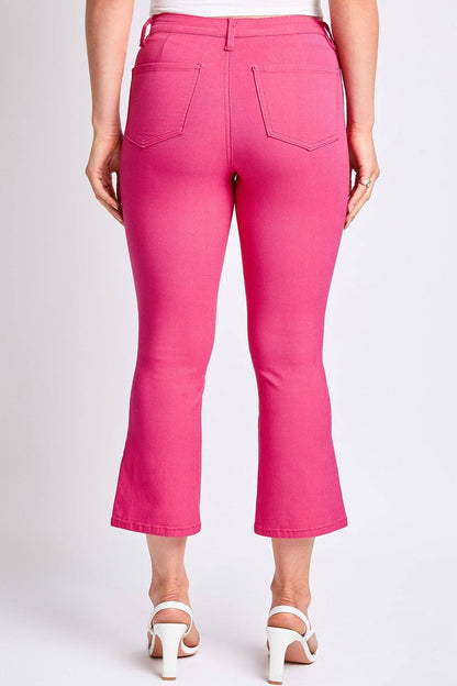 Frepi Hyperstretch Cropped Kick Flare Leg Pants