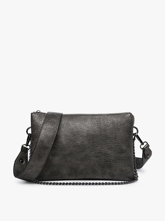 Gunmetal Gray Izzy Crossbody