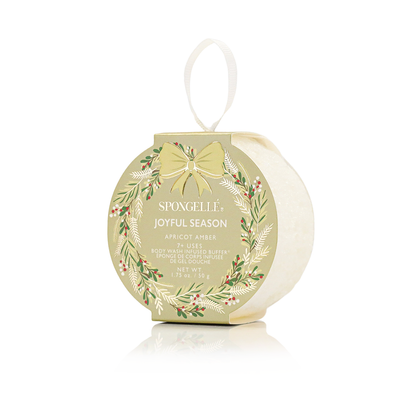 Spongellé’s Holiday Wreath Body Buffers