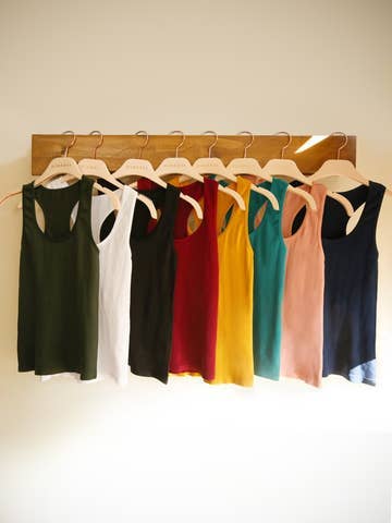 Racer Back Seamless Tank Top