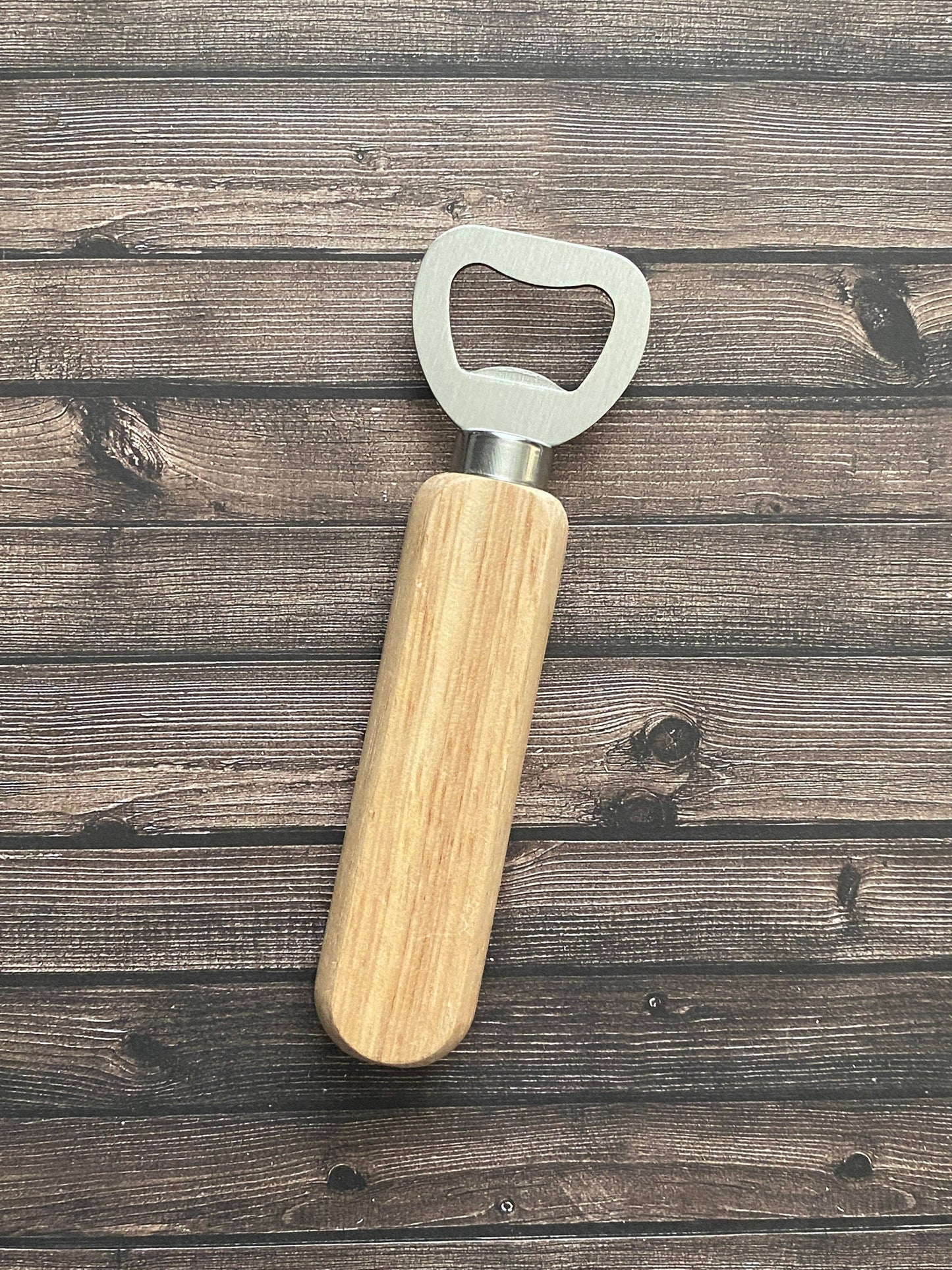 Wood Handle Bottle Opener