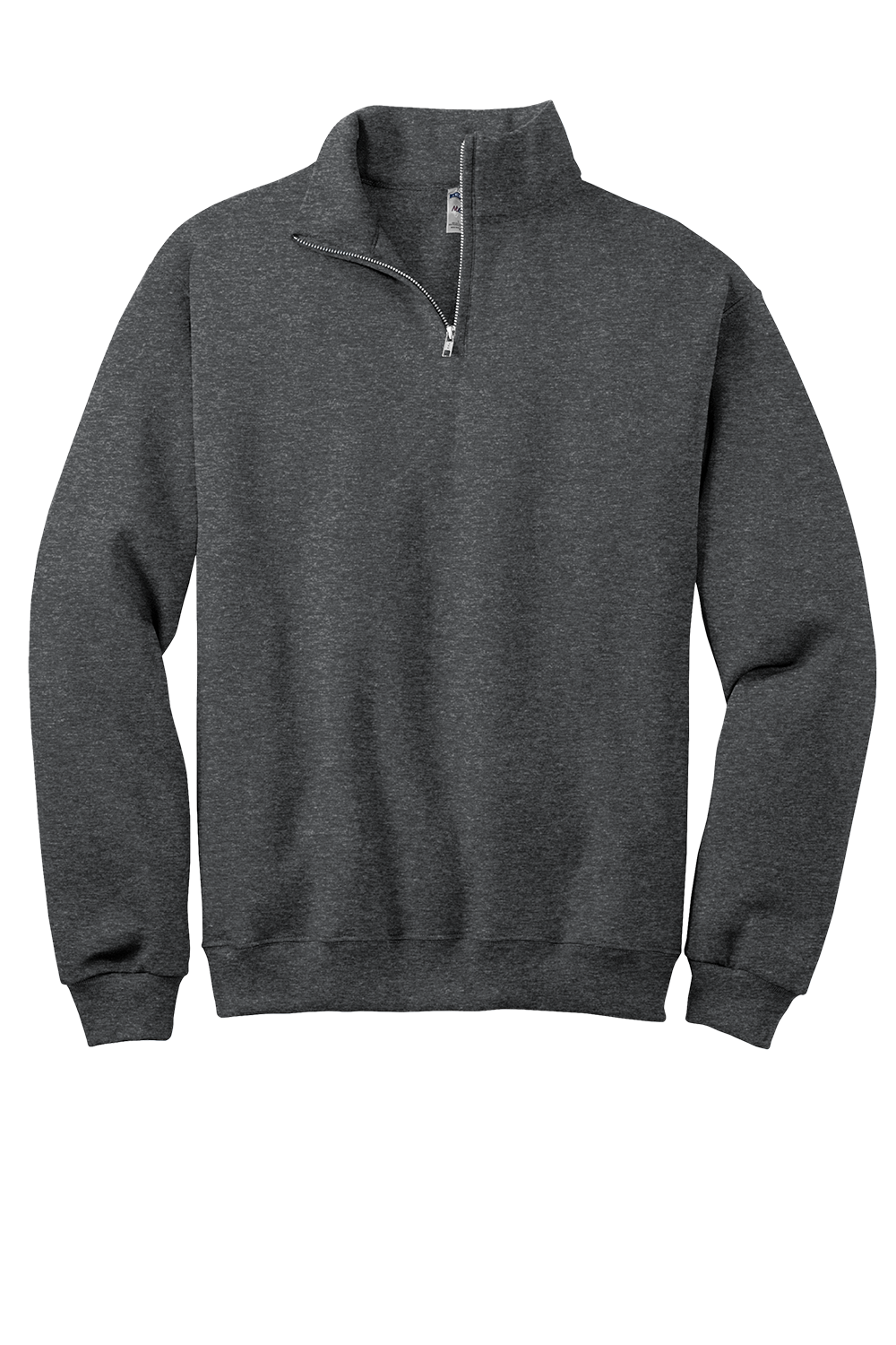 Cadet Collar Quarter-Zip Sweatshirt