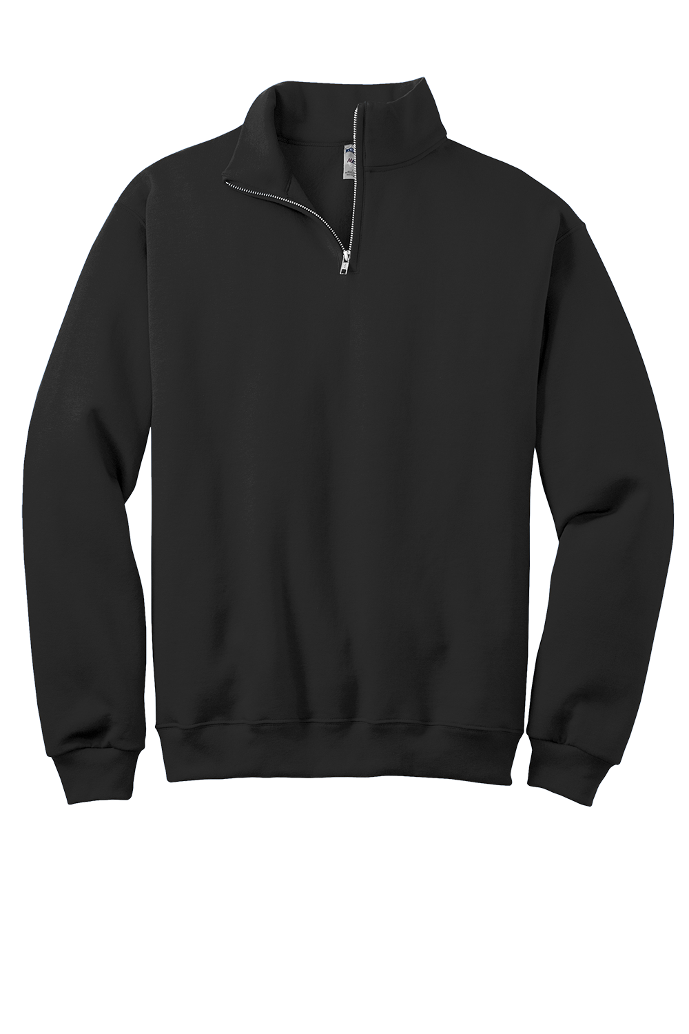 Cadet Collar Quarter-Zip Sweatshirt