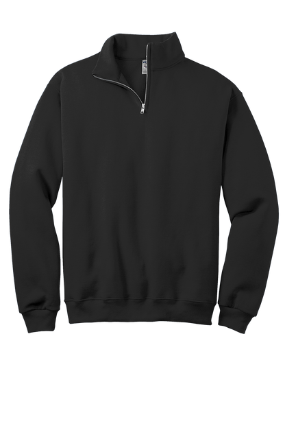 Cadet Collar Quarter-Zip Sweatshirt