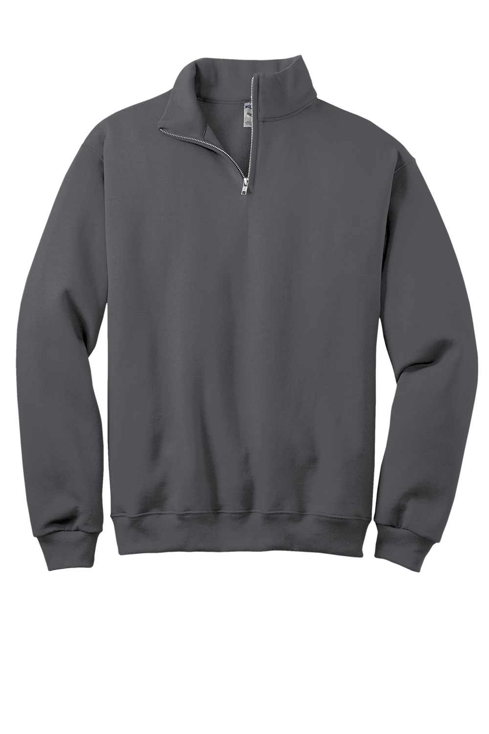 Cadet Collar Quarter-Zip Sweatshirt