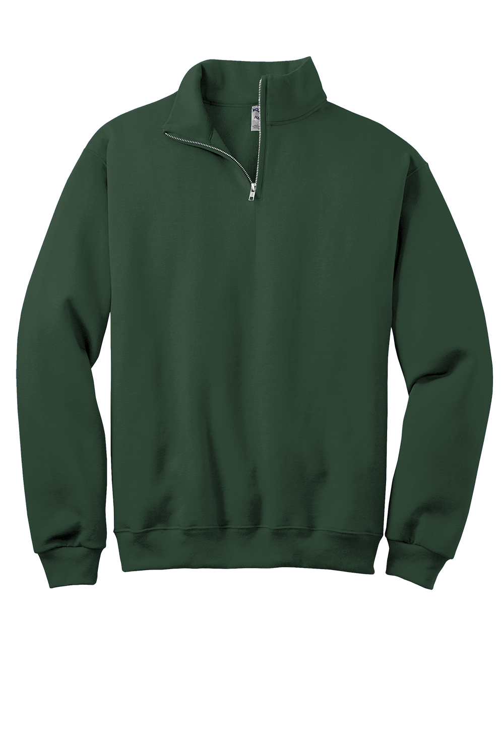 Cadet Collar Quarter-Zip Sweatshirt