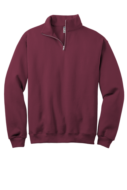 Cadet Collar Quarter-Zip Sweatshirt