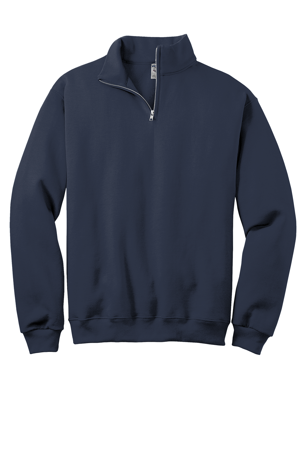 Cadet Collar Quarter-Zip Sweatshirt