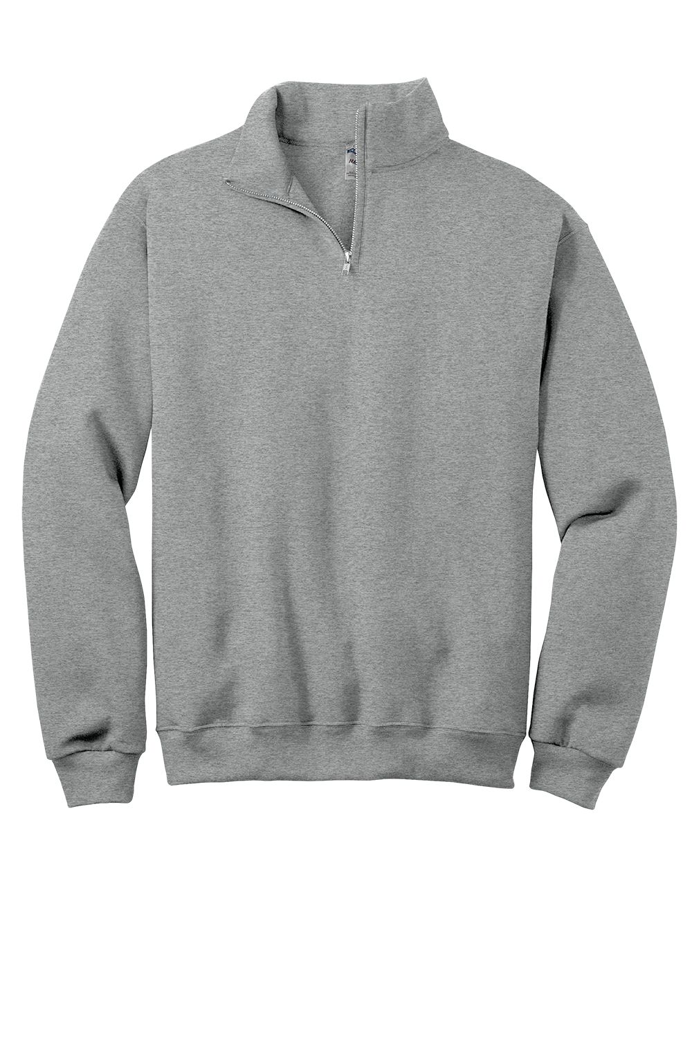 Cadet Collar Quarter-Zip Sweatshirt