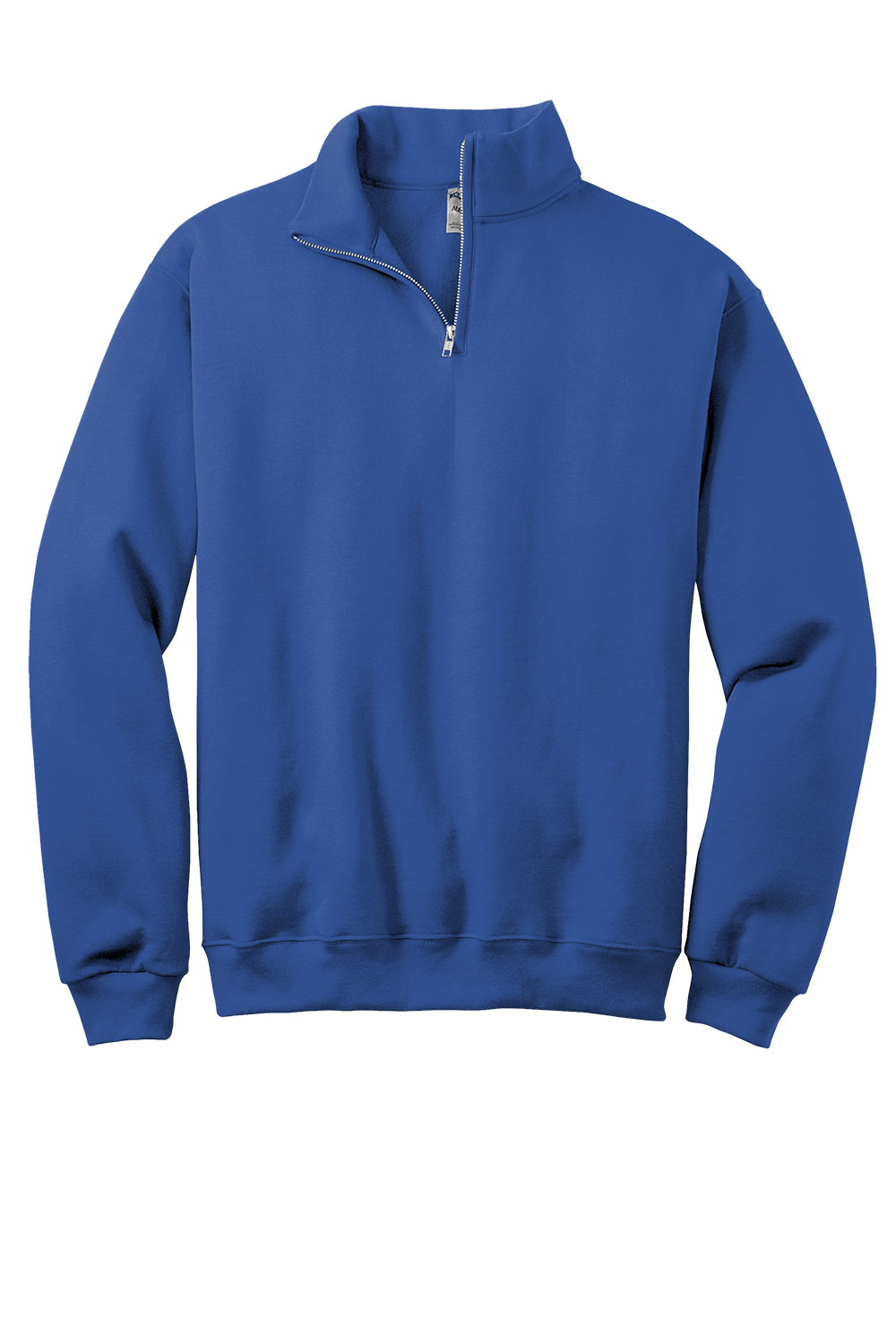 Cadet Collar Quarter-Zip Sweatshirt