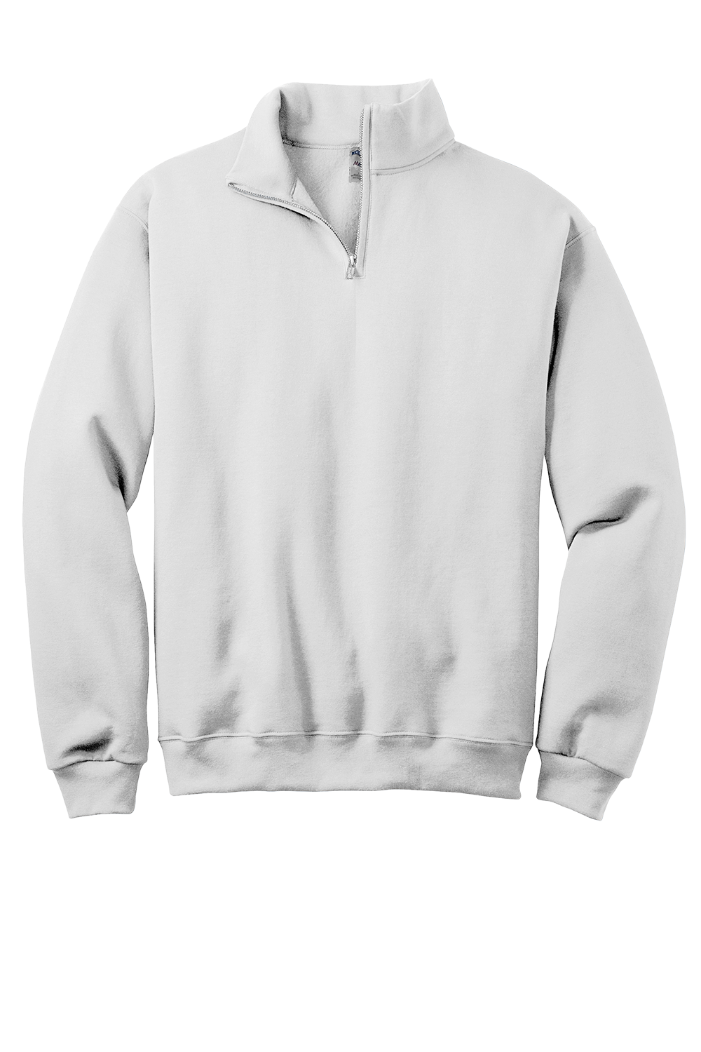 Cadet Collar Quarter-Zip Sweatshirt