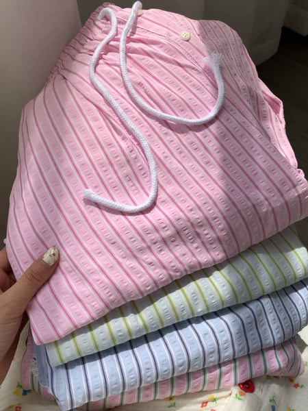 Pinstripe Casual Lounge Pants