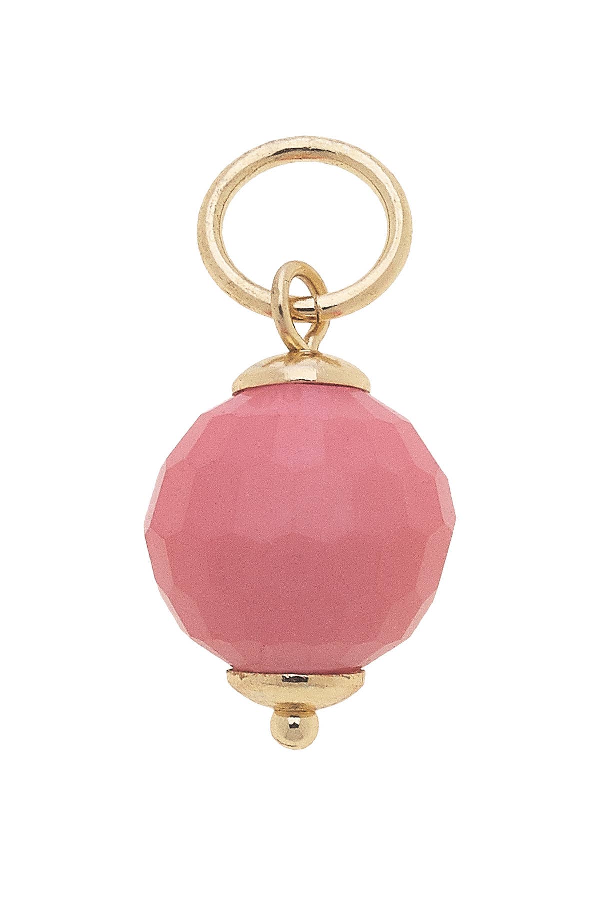 Resin Bead Charm: Pink