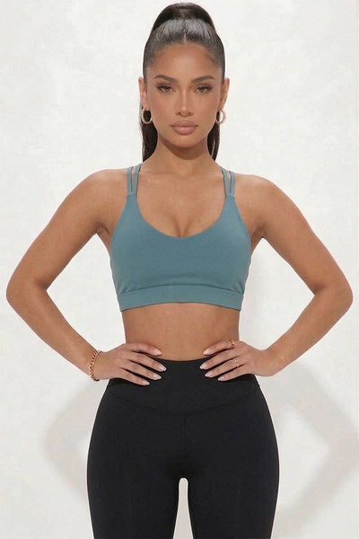 Criss Cross Back Sports Bra