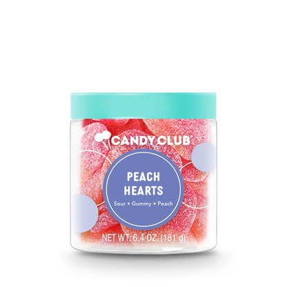 Candy Club Peach Hearts