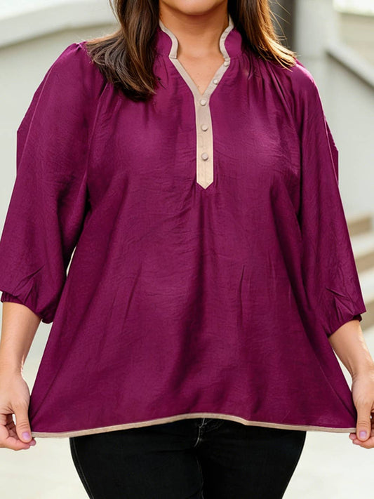 Wild Ginger Linen Blouse