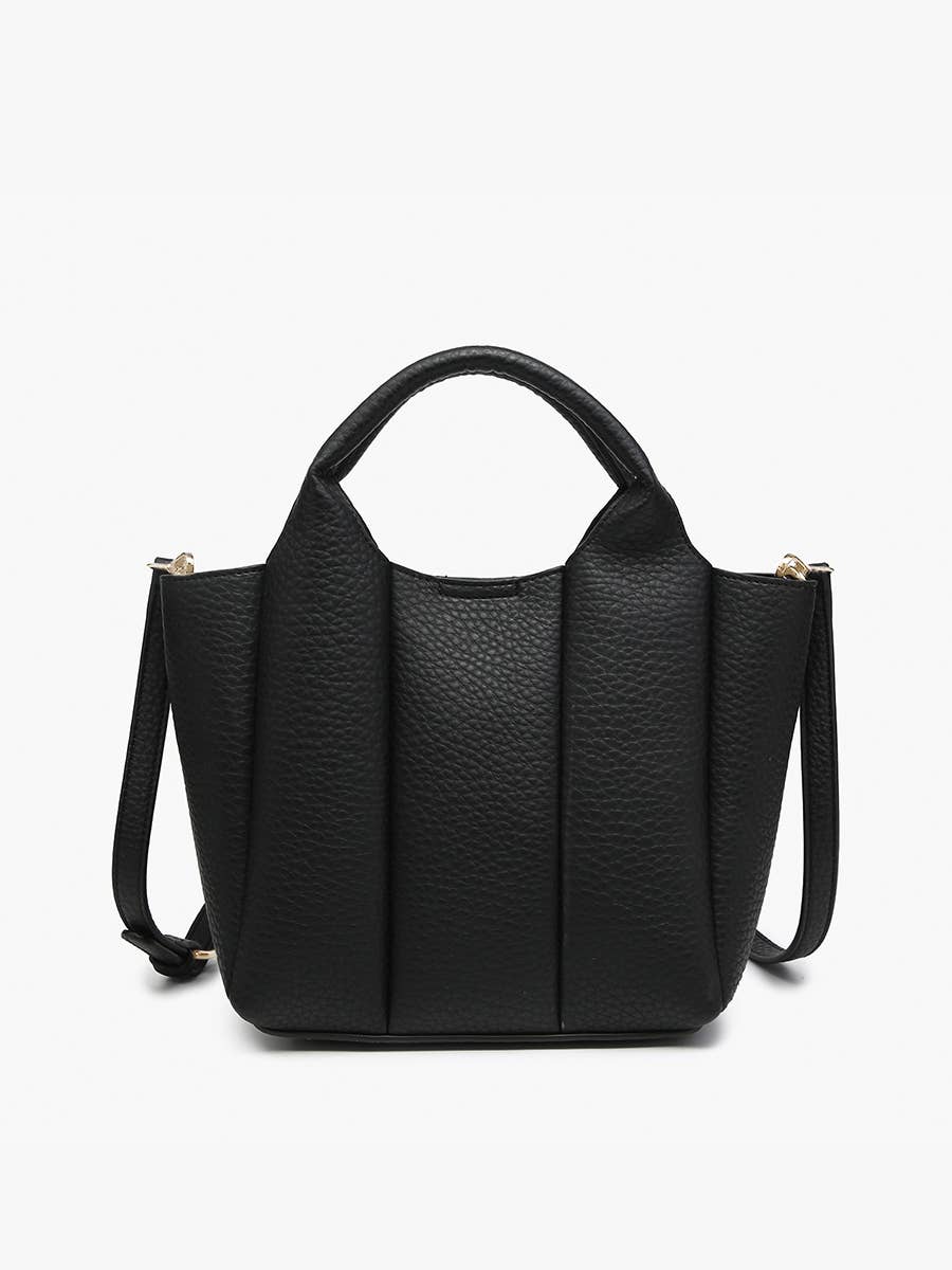 Maddox Paneled Satchel