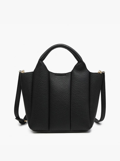 Maddox Paneled Satchel
