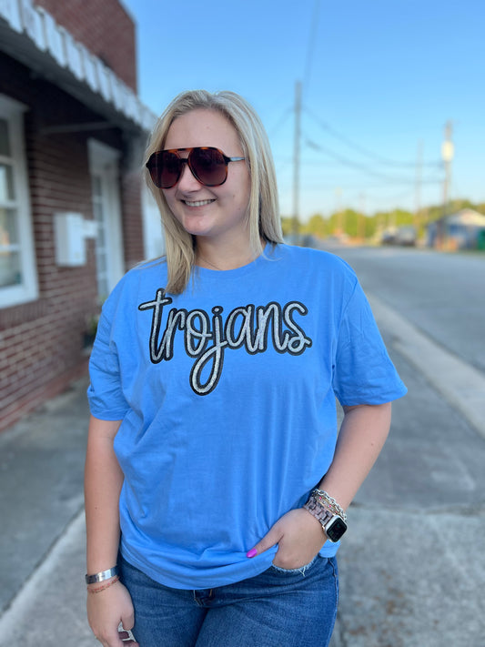 Trojan Sequin Tee