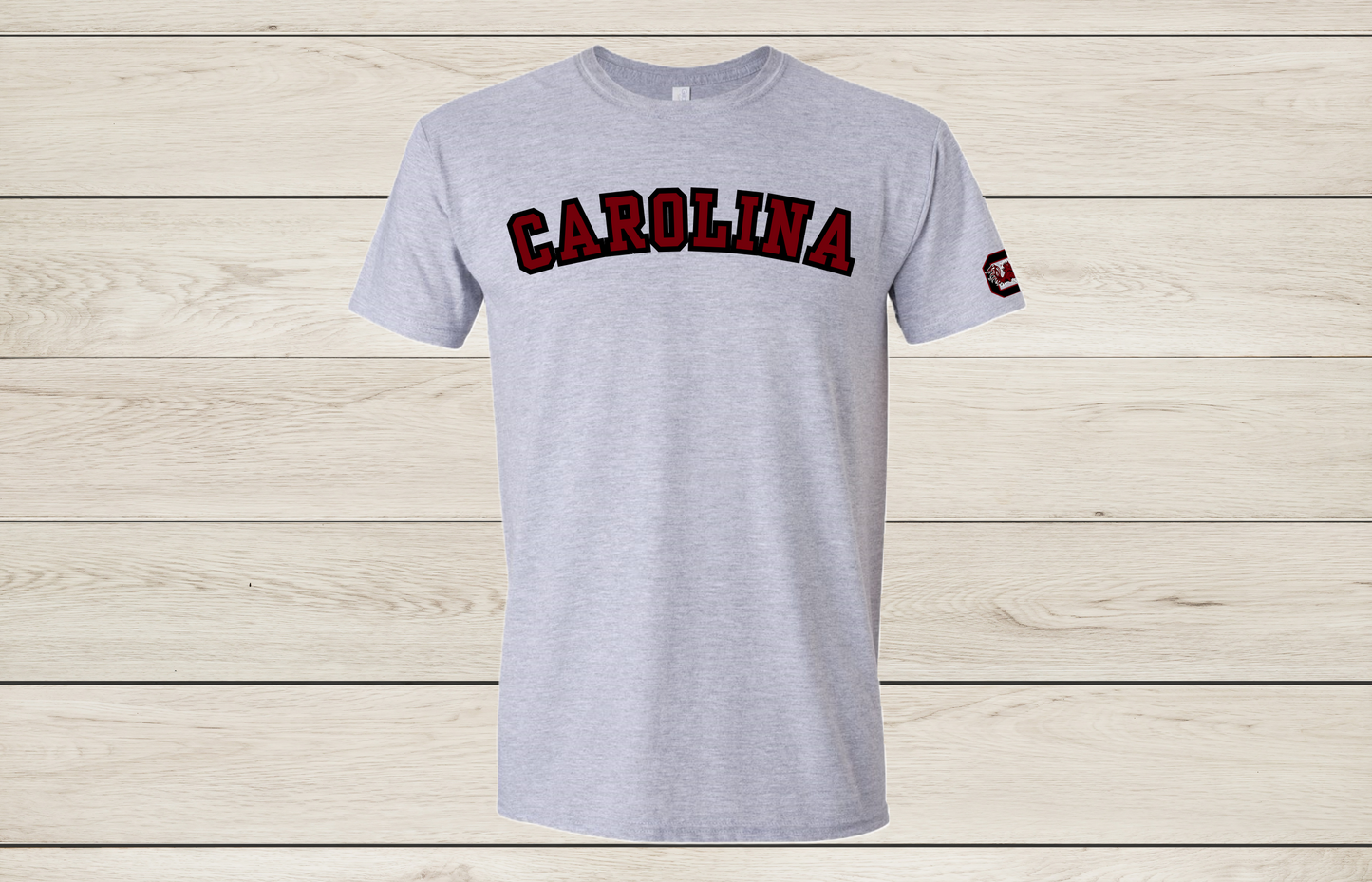 Carolina Short Sleeve Tee/ Sport Gray