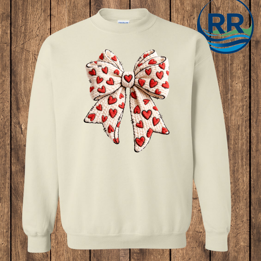 Coquette Bow Heart : Sand