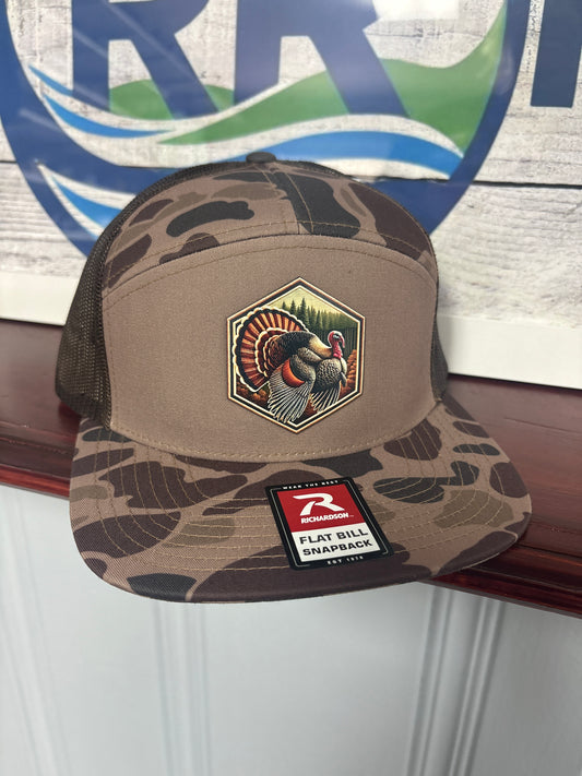 UV Patch Richardson 168P Trucker Cap:  Turkey