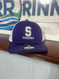 Richardson 112 Purple/White: Saluda Block S Tigers