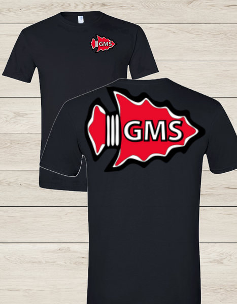 Gilbert Middle School Tee Front and Back
