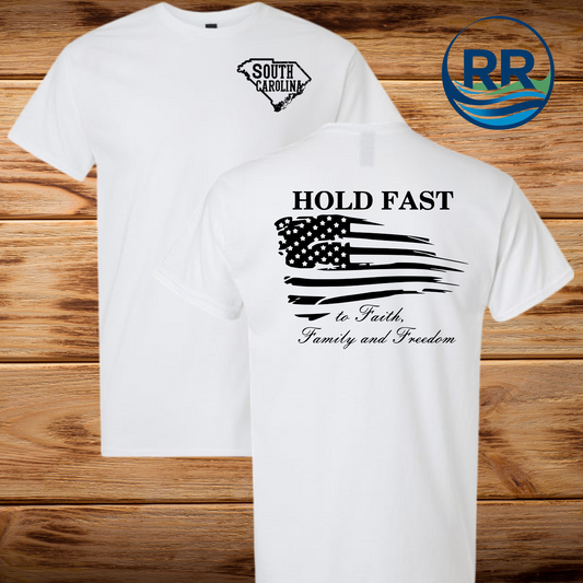 Hold Fast T-Shirt: White