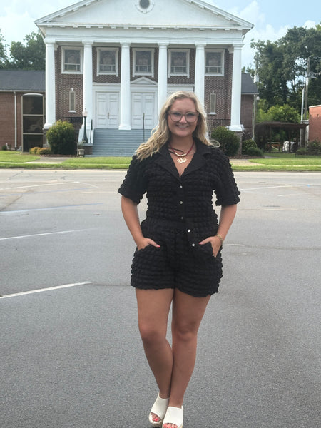 Puffy Shirt & Shorts Set
