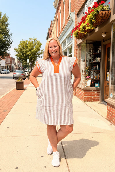 Blake Tigers Game Day Stripe Dress