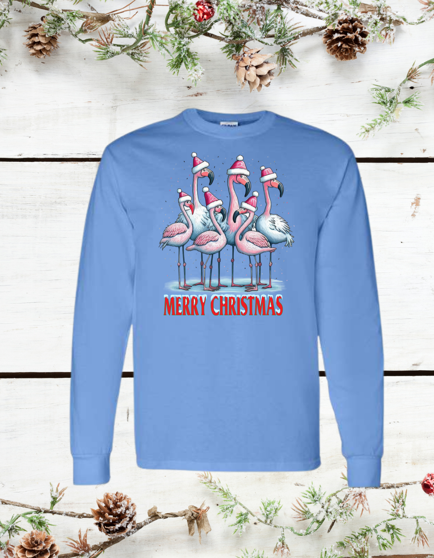 Christmas Flamingo Youth Shirt*