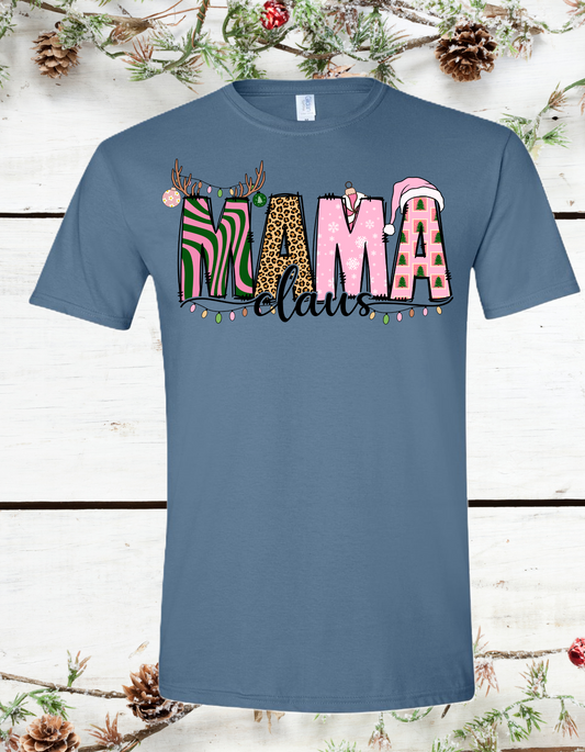 Mama Claus Christmas Shirt*